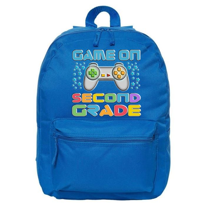 Game On Second Grade Gamers Back To School Gift 16 in Basic Backpack