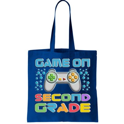 Game On Second Grade Gamers Back To School Gift Tote Bag