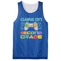 Game On Second Grade Gamers Back To School Gift Mesh Reversible Basketball Jersey Tank