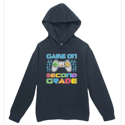 Game On Second Grade Gamers Back To School Gift Urban Pullover Hoodie