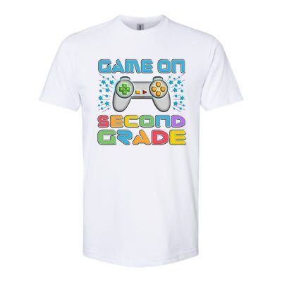 Game On Second Grade Gamers Back To School Gift Softstyle CVC T-Shirt