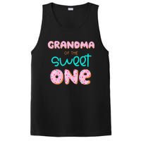 Grandma of Sweet One First Birthday Matching Family Donut PosiCharge Competitor Tank