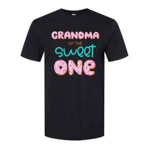 Grandma of Sweet One First Birthday Matching Family Donut Softstyle CVC T-Shirt