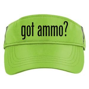 Got Ammo? Adult Drive Performance Visor