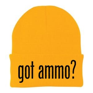 Got Ammo? Knit Cap Winter Beanie