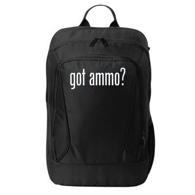 Got Ammo? City Backpack