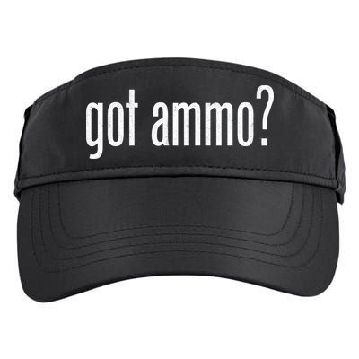 Got Ammo? Adult Drive Performance Visor