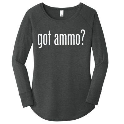 Got Ammo? Women's Perfect Tri Tunic Long Sleeve Shirt