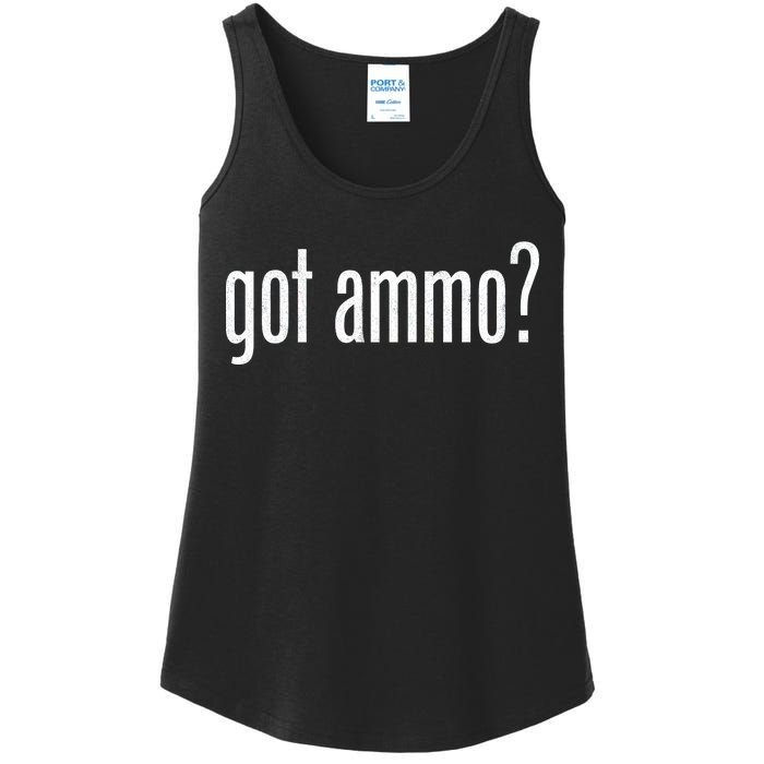 Got Ammo? Ladies Essential Tank