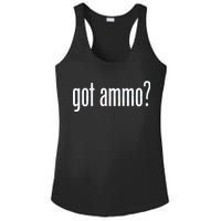 Got Ammo? Ladies PosiCharge Competitor Racerback Tank