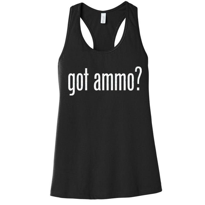 Got Ammo? Women's Racerback Tank