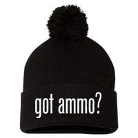 Got Ammo? Pom Pom 12in Knit Beanie