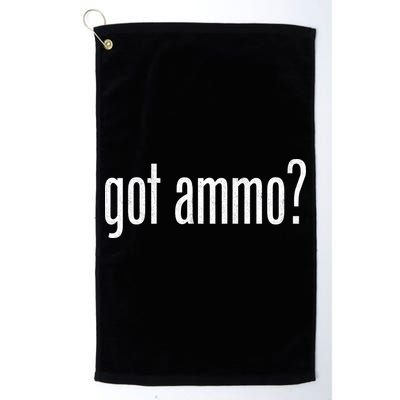 Got Ammo? Golf Towel