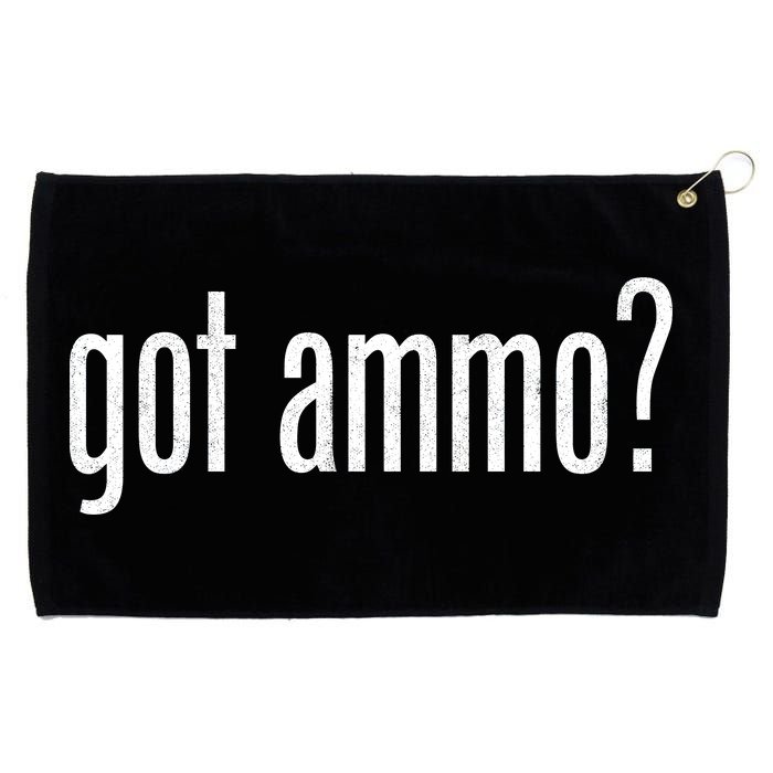 Got Ammo? Grommeted Golf Towel