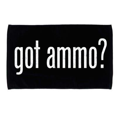 Got Ammo? Microfiber Hand Towel