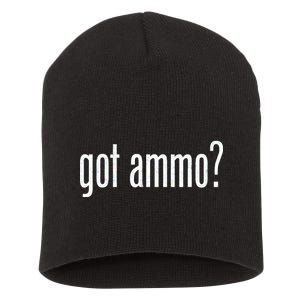 Got Ammo? Short Acrylic Beanie