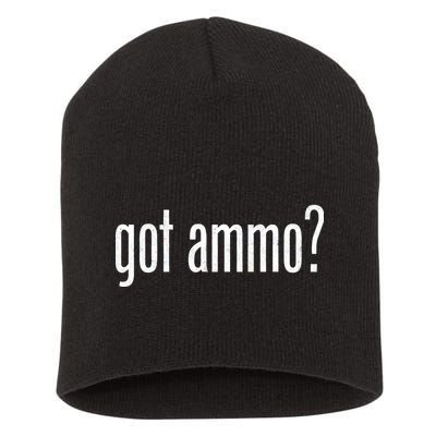 Got Ammo? Short Acrylic Beanie