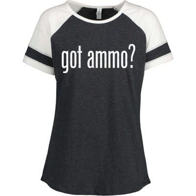 Got Ammo? Enza Ladies Jersey Colorblock Tee