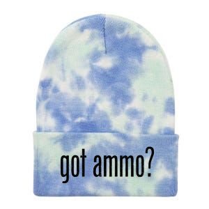 Got Ammo? Tie Dye 12in Knit Beanie