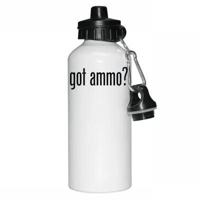 Got Ammo? Aluminum Water Bottle