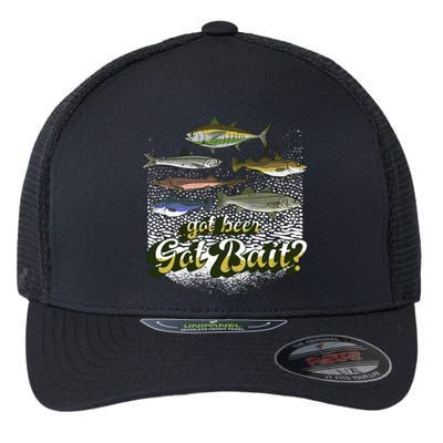 Got Beer Got Bait Fishing Flexfit Unipanel Trucker Cap