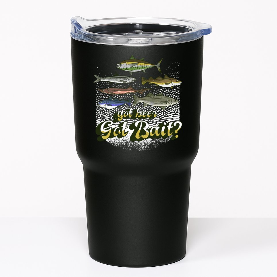 Got Beer Got Bait Fishing Tumbler