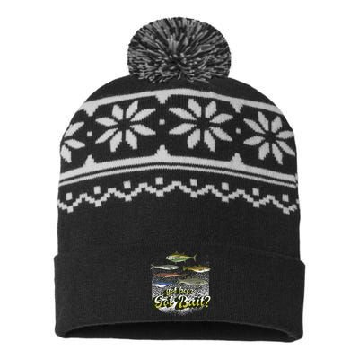 Got Beer Got Bait Fishing USA-Made Snowflake Beanie