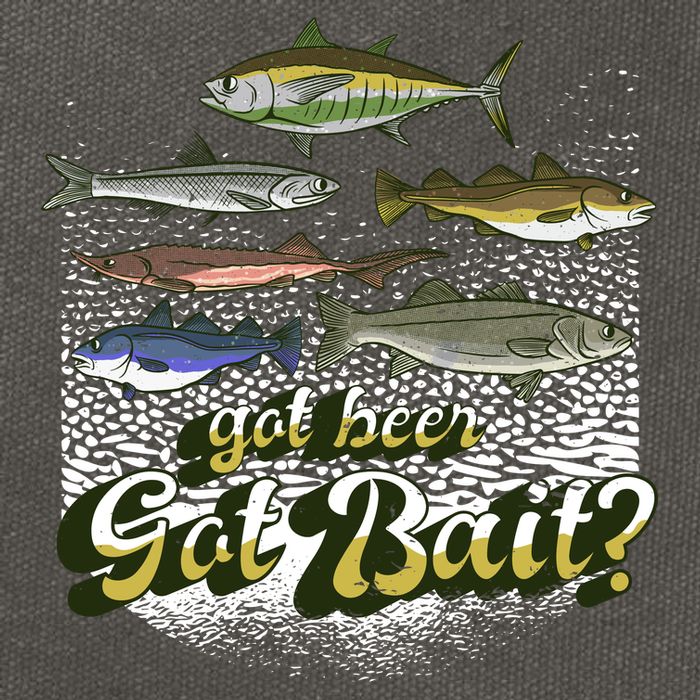 Got Beer Got Bait Fishing Cotton Canvas Backpack
