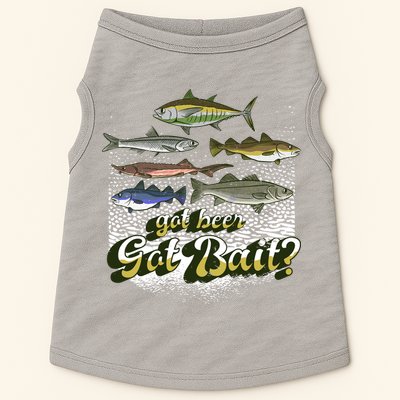 Got Beer Got Bait Fishing Doggie Tank