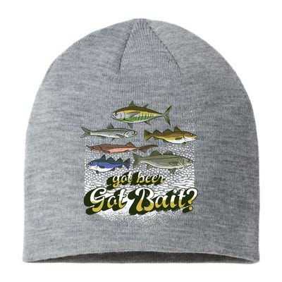 Got Beer Got Bait Fishing Sustainable Beanie