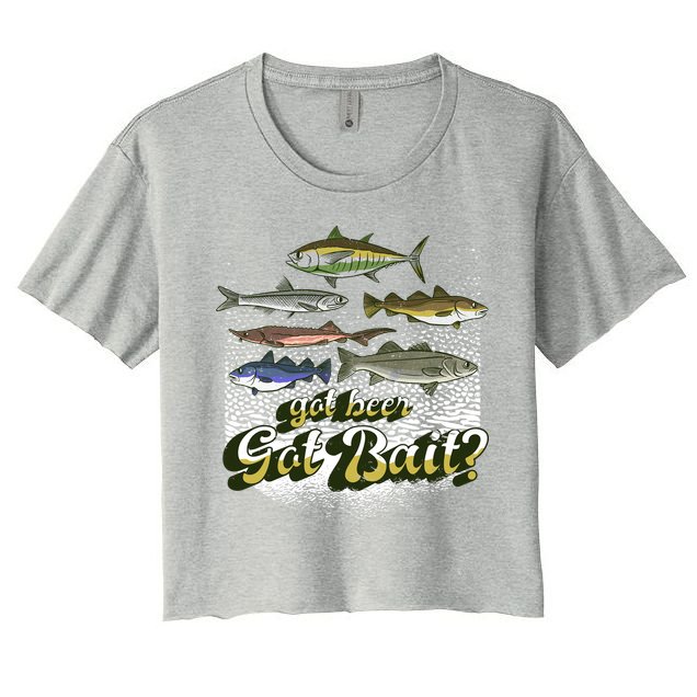 Got Beer Got Bait Fishing Crop Top