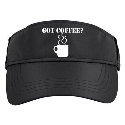 Got Coffee? Adult Drive Performance Visor
