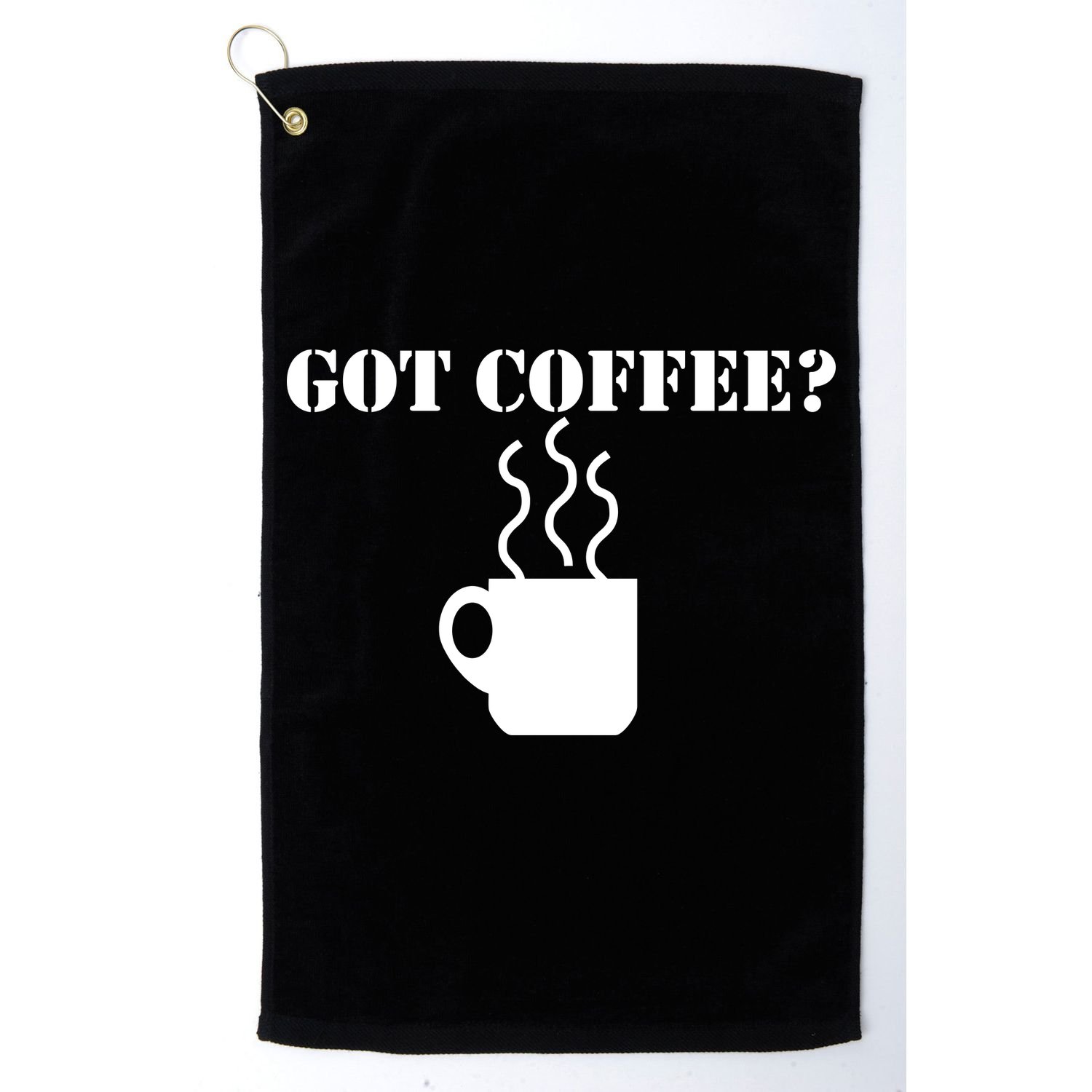 Got Coffee? Golf Towel