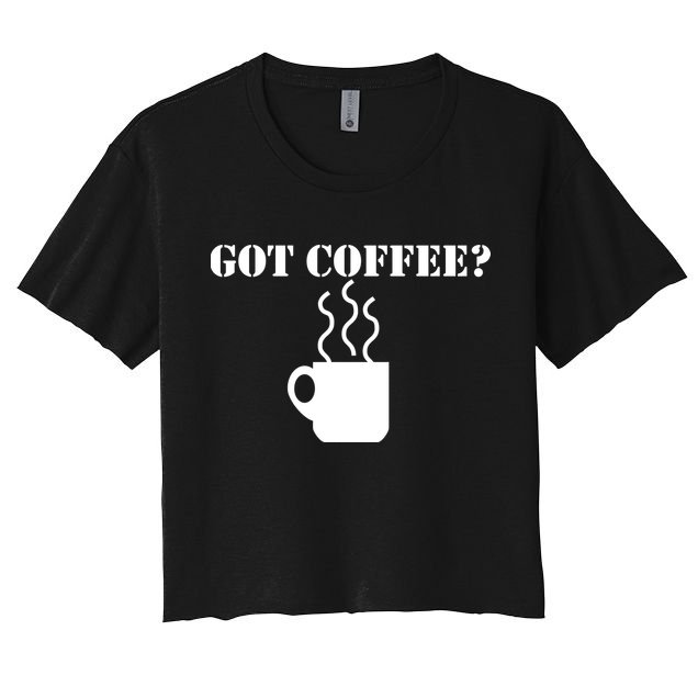 Got Coffee? Crop Top