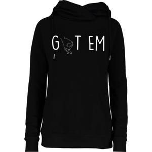 Got Em Funny Prank Womens Funnel Neck Pullover Hood