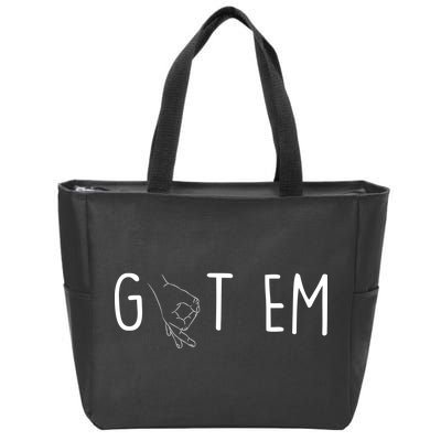 Got Em Funny Prank Zip Tote Bag