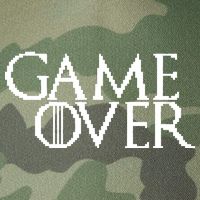 GOT Game Over Pixel  Legacy Tie Dye Trucker Hat