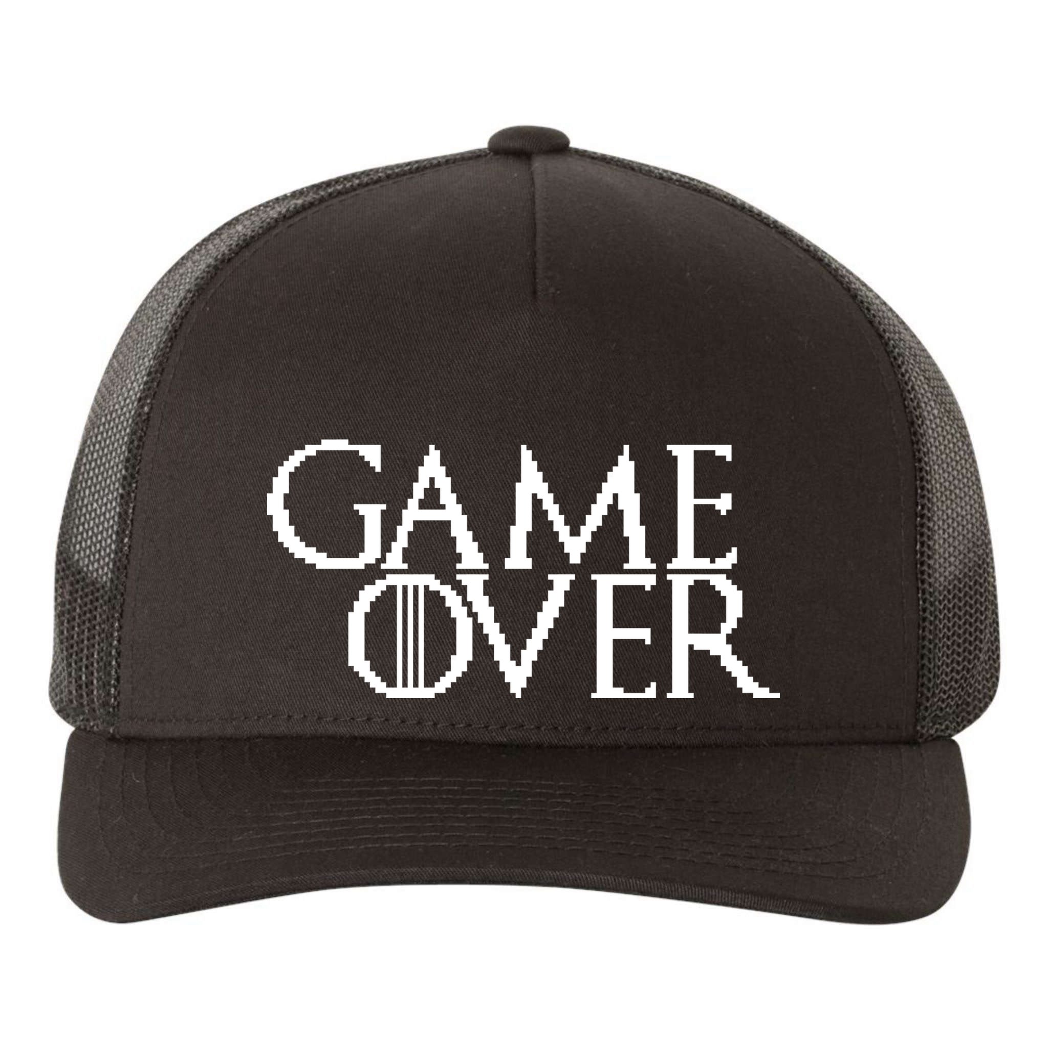 GOT Game Over Pixel  Yupoong Adult 5-Panel Trucker Hat