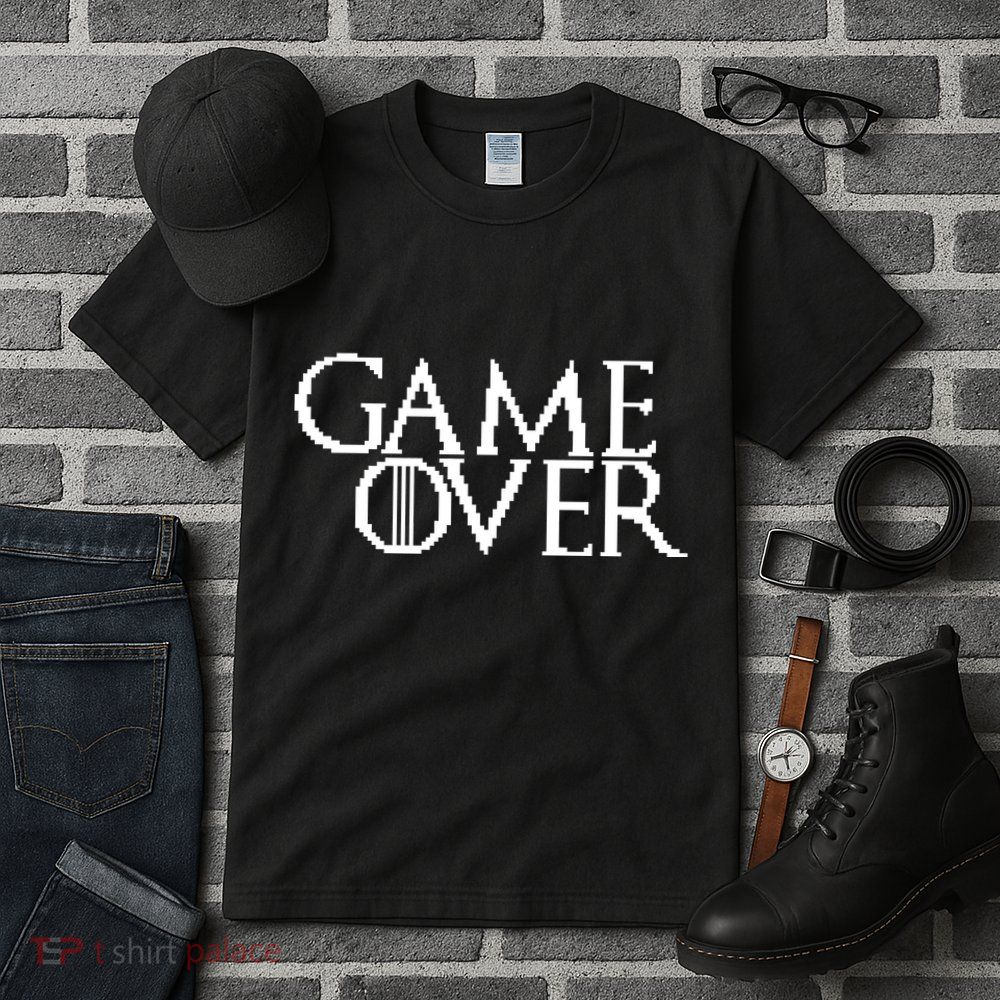 GOT Game Over Pixel  Tall T-Shirt