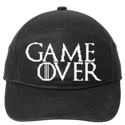 GOT Game Over Pixel  7-Panel Snapback Hat