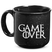 GOT Game Over Pixel  15oz Campfire Ceramic Mug