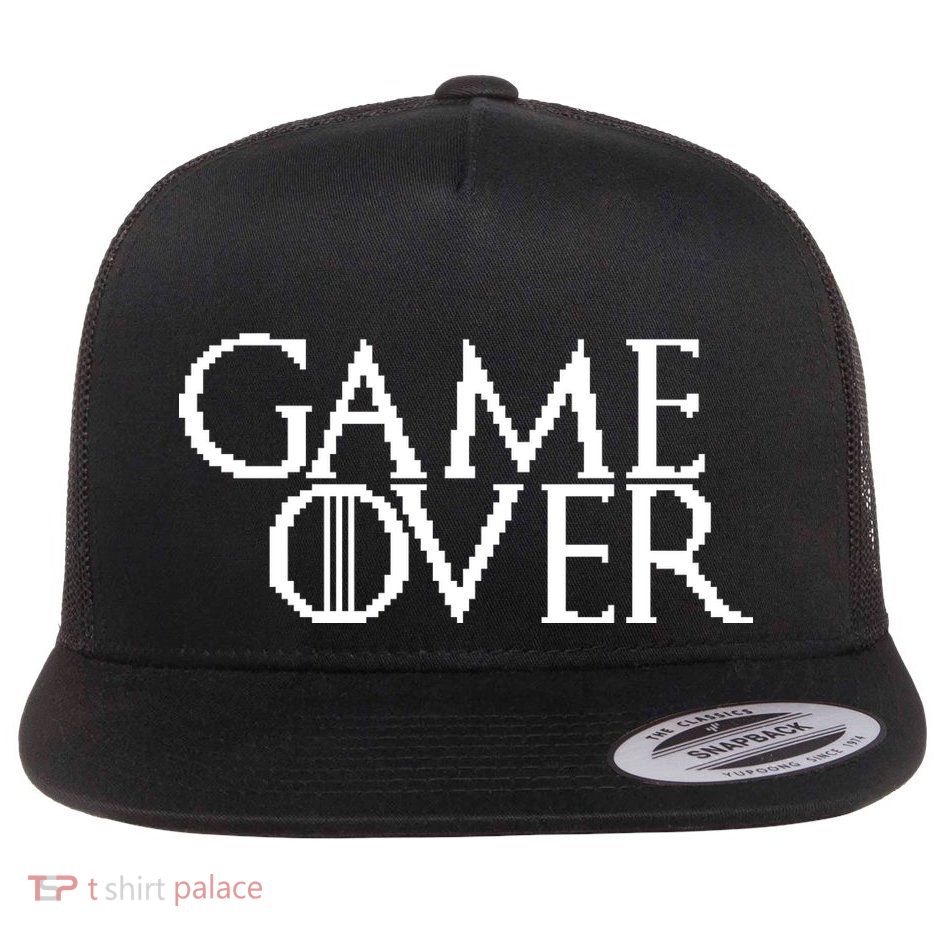 GOT Game Over Pixel  Flatbill Hat