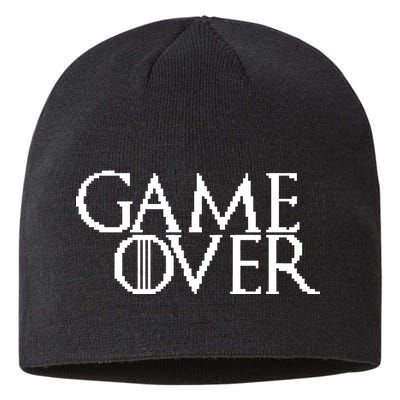 GOT Game Over Pixel  Sustainable Beanie