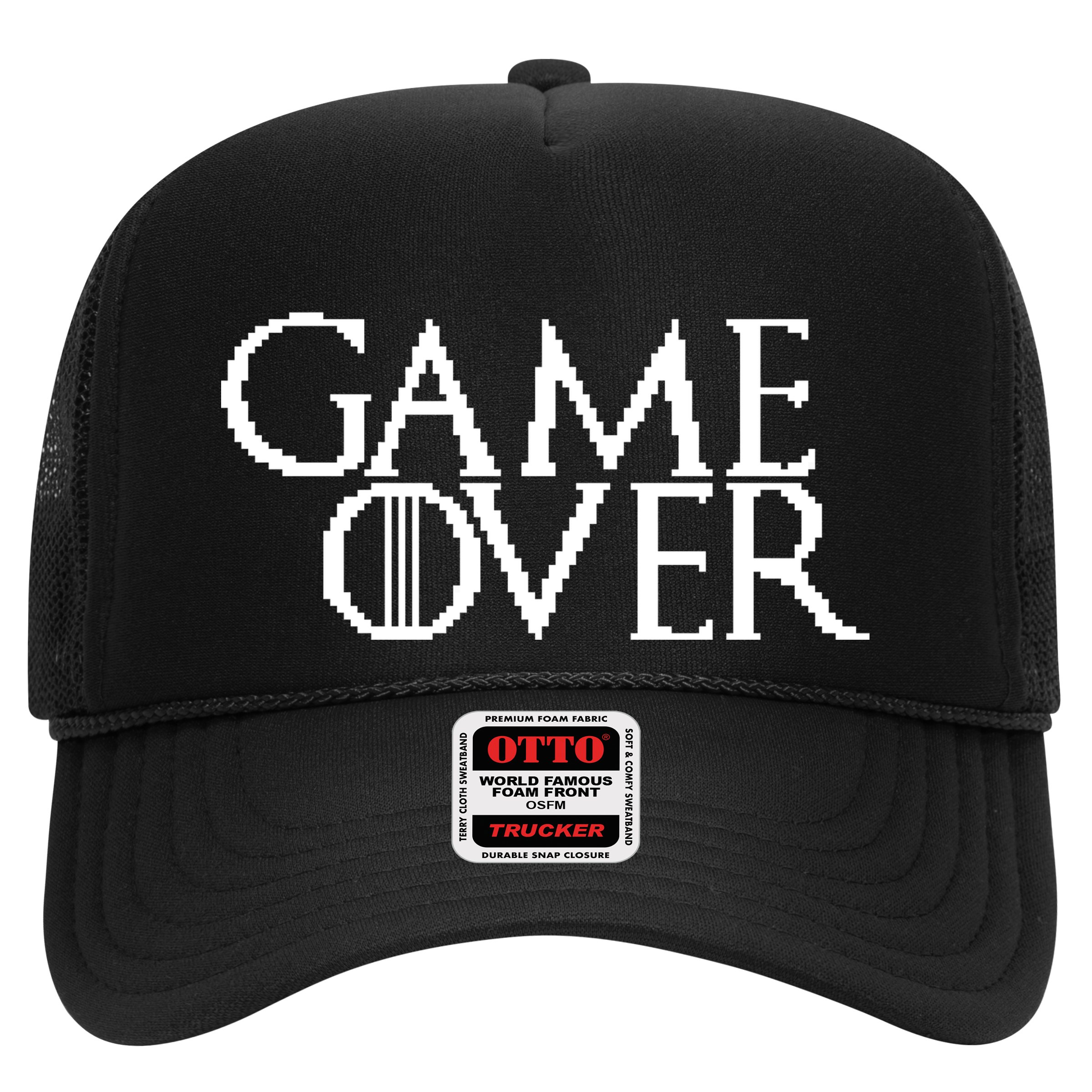 GOT Game Over Pixel  Trucker Hat