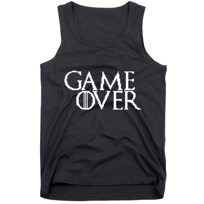GOT Game Over Pixel  Tank Top