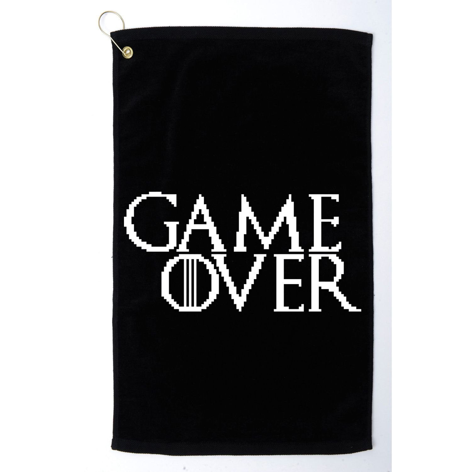 GOT Game Over Pixel  Golf Towel