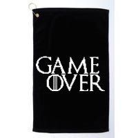 GOT Game Over Pixel  Golf Towel