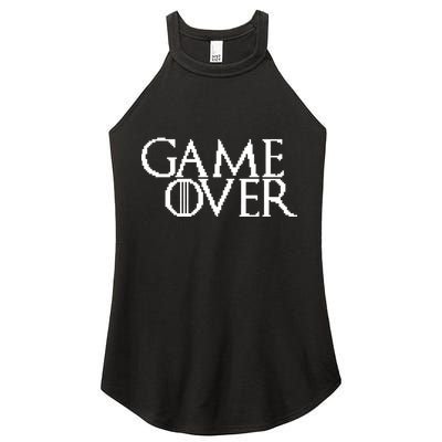 GOT Game Over Pixel  Women's Perfect Tri Rocker Tank