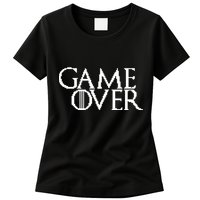 GOT Game Over Pixel  Womens T-Shirt