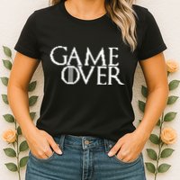GOT Game Over Pixel  Womens T-Shirt